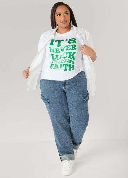 It's Never Luck Graphic Tee