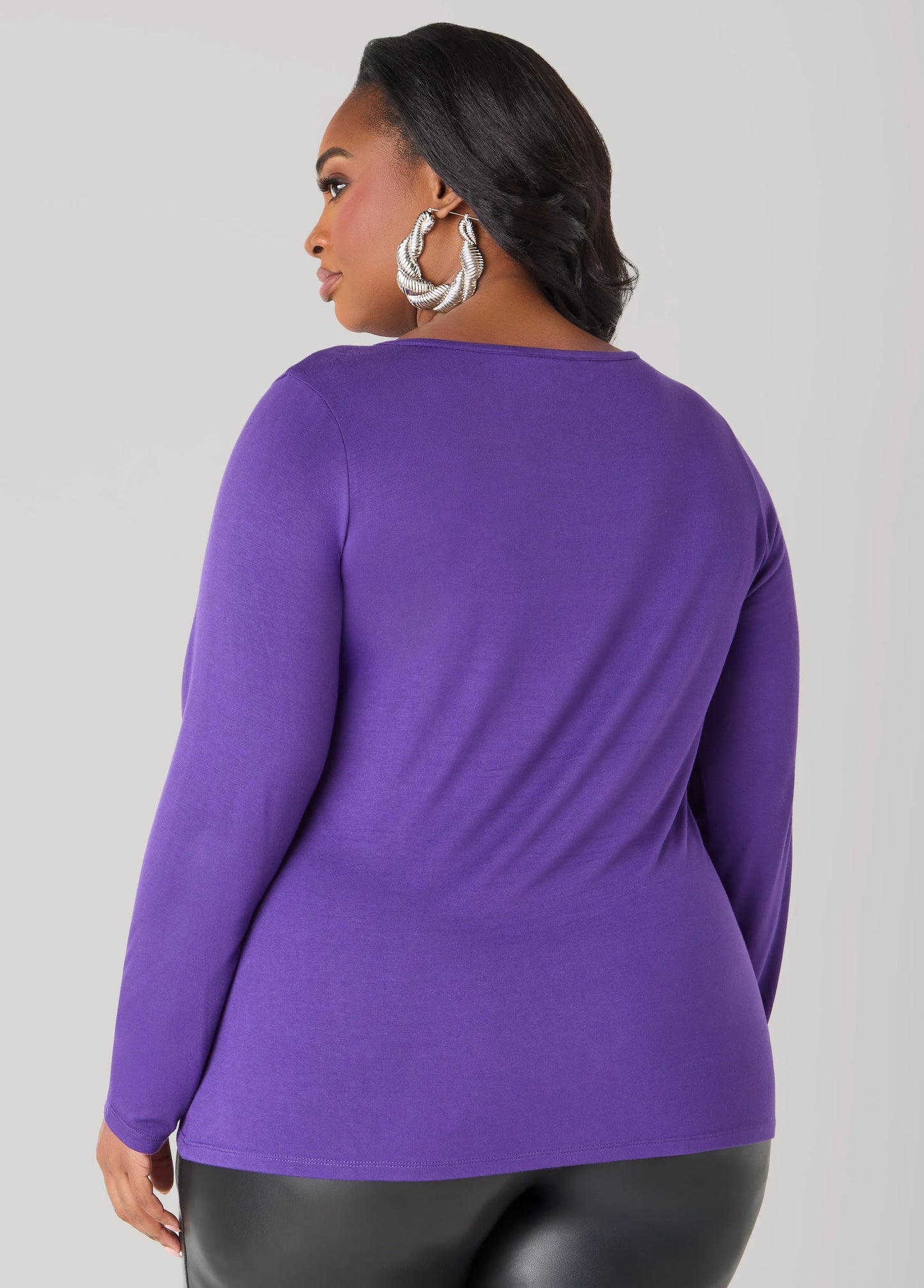 Basic Long Sleeve Jersey Tee