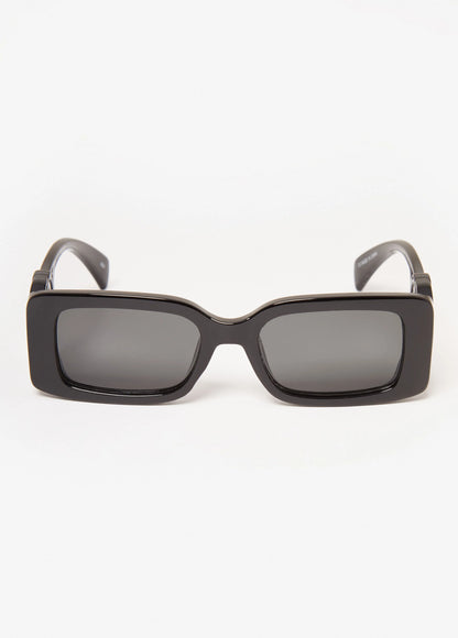 Swirl Detail Rectangle Sunglasses
