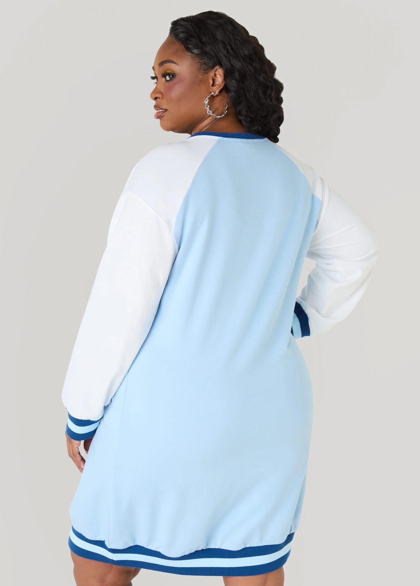 Raglan French Terry Sneaker Dress
