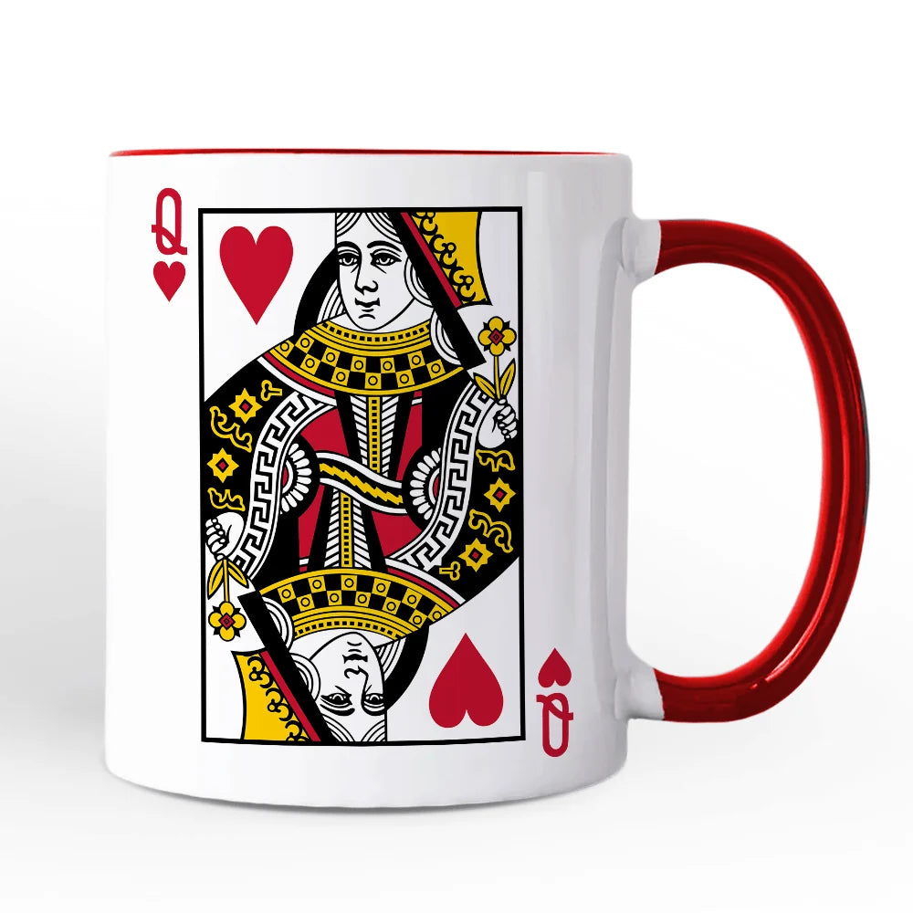 Queen Of Hearts Ceramic Mug