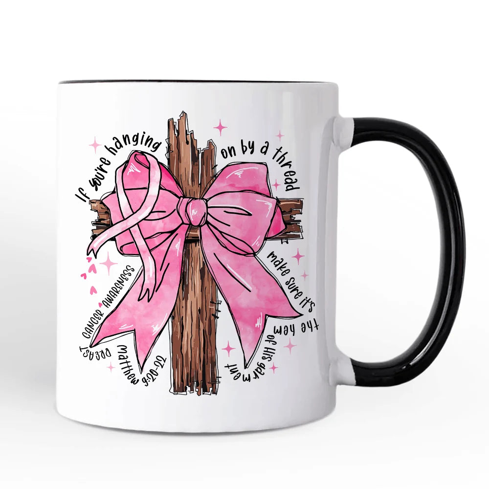 By A Thread Breast Cancer Awareness Mug