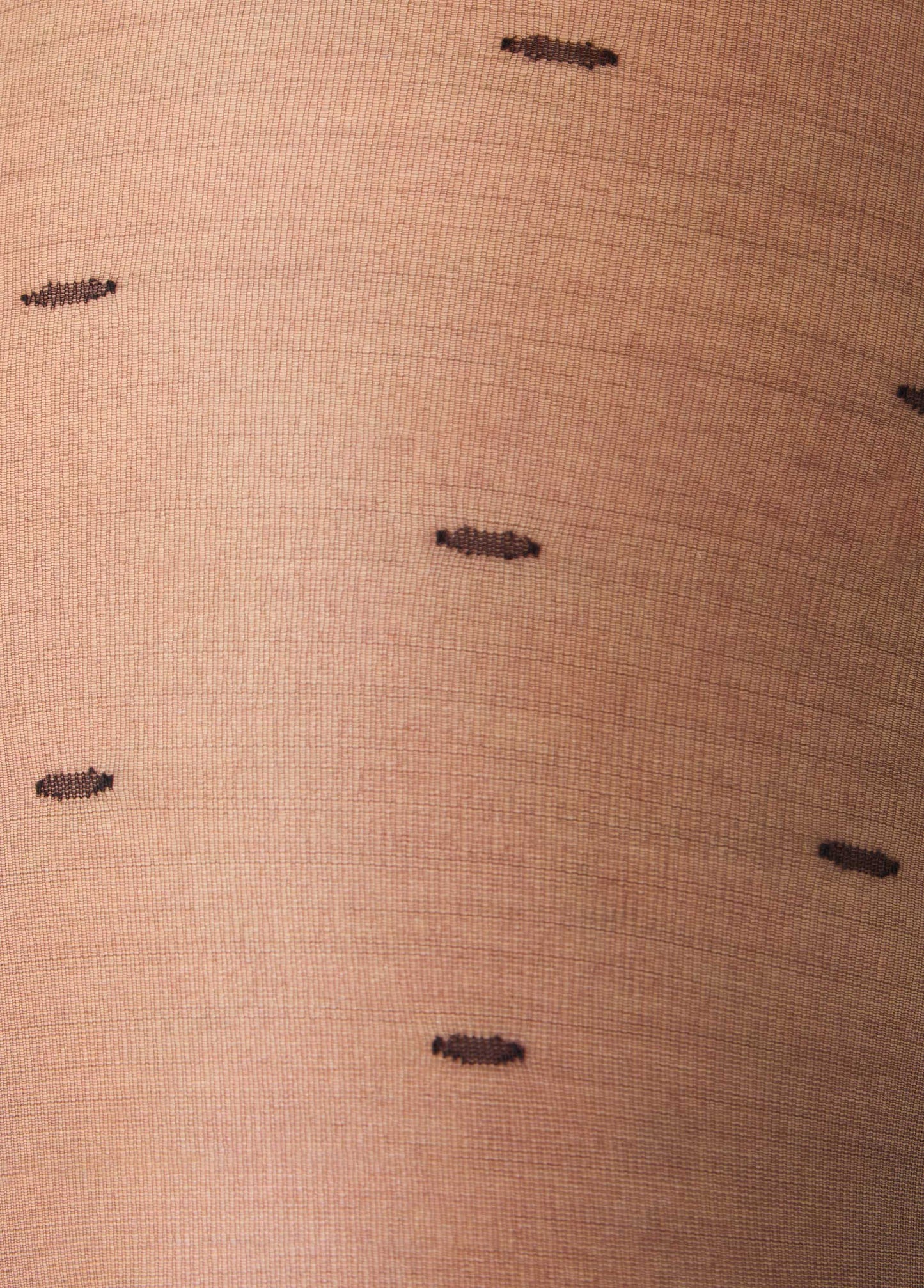 Flocked Polka Dot Footed Tights