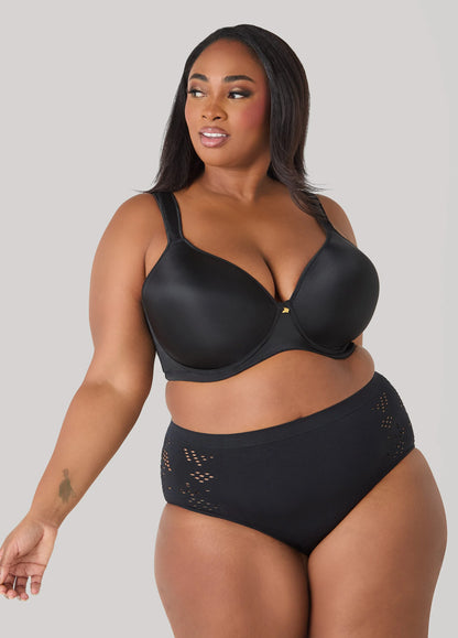 Seamless Cutout High Waist Briefs