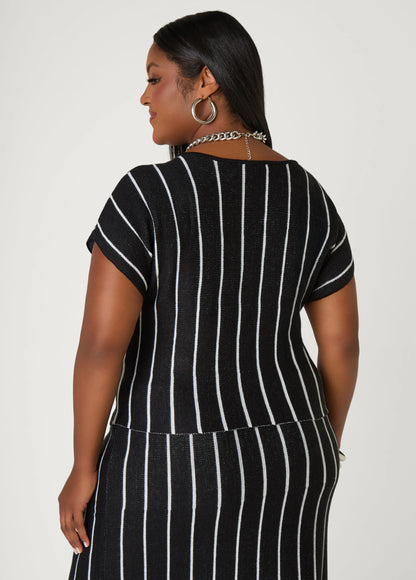 Striped Intarsia Sweater