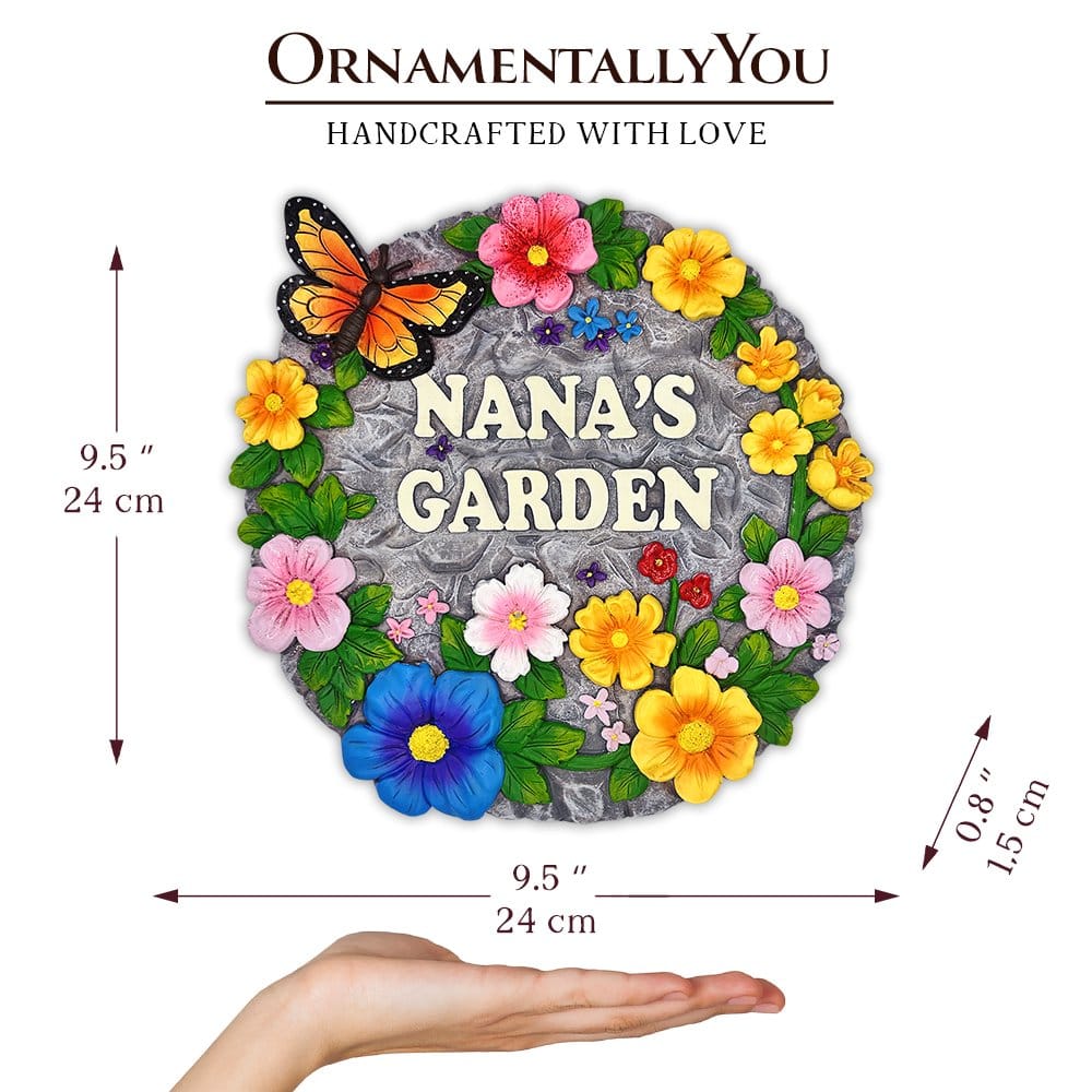 Nanas Garden Stepping Stone