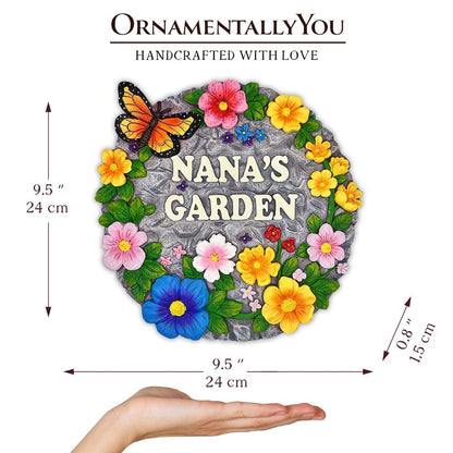 Nanas Garden Stepping Stone