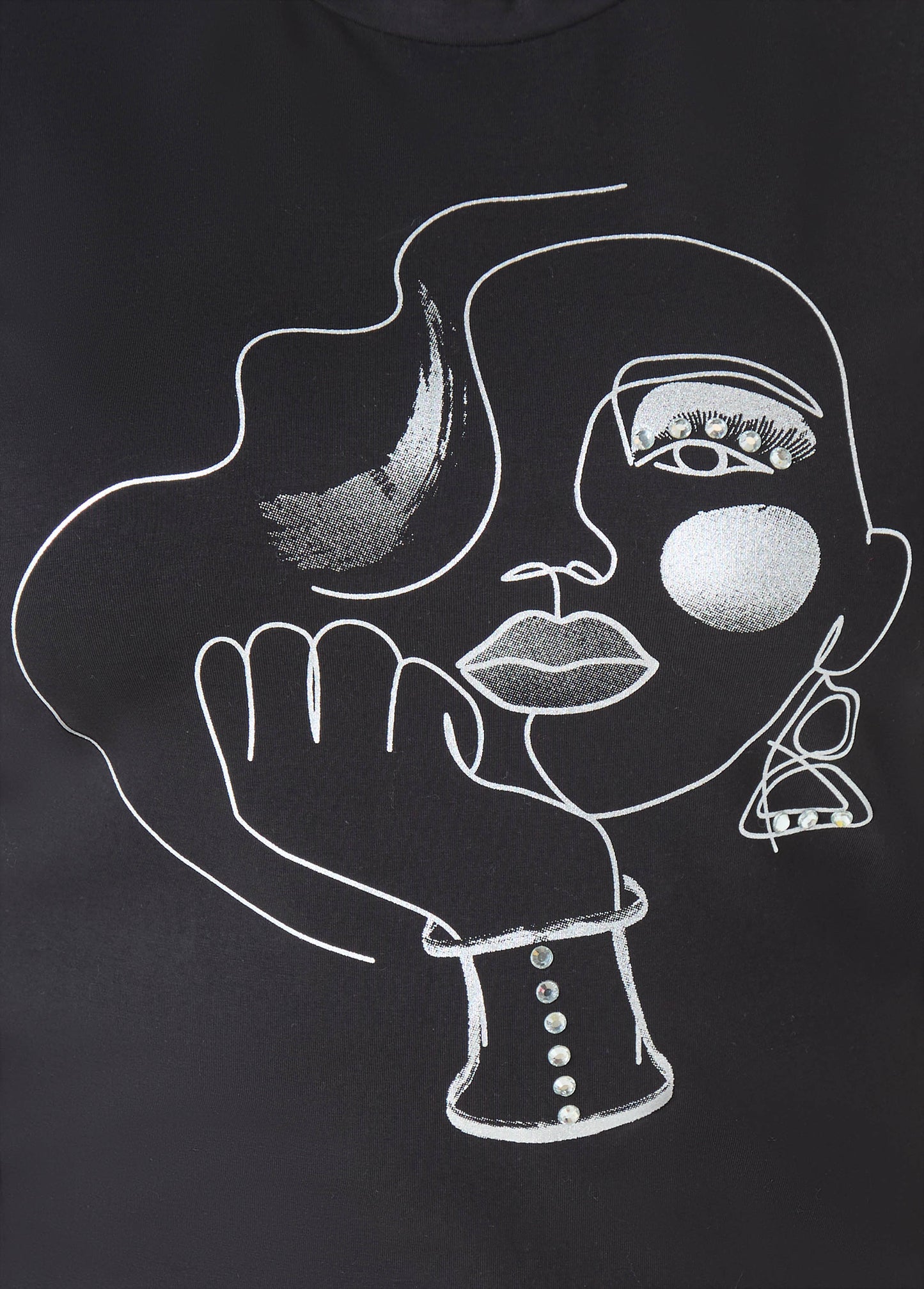Crystal Silhouette Graphic Tee