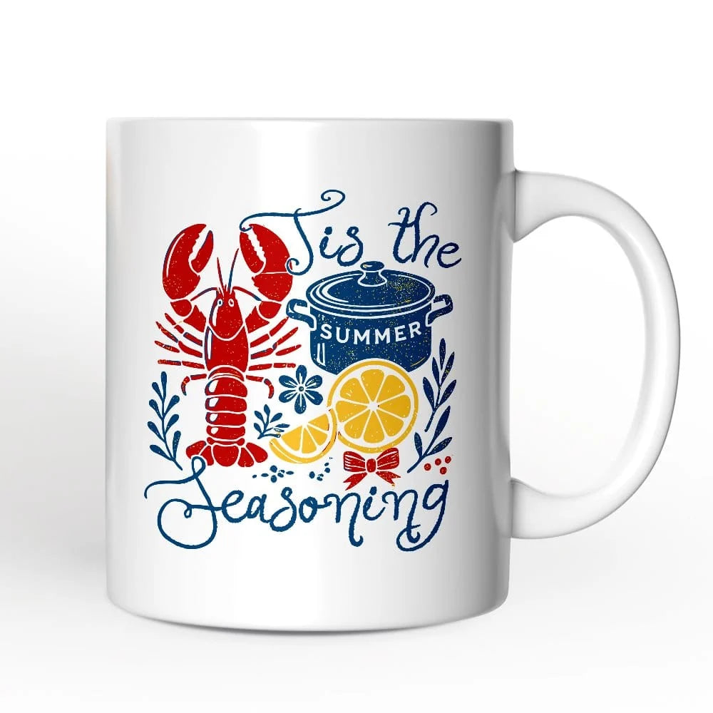 Tis The Seasoning Ceramic Mug